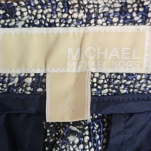 Micheal Kors Tweed Suit. Blazer Size 0, Pants Size 2 - Picture 7 of 8